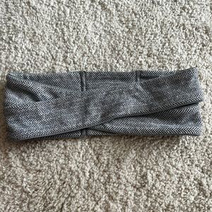 Grey Lululemon Running Headband